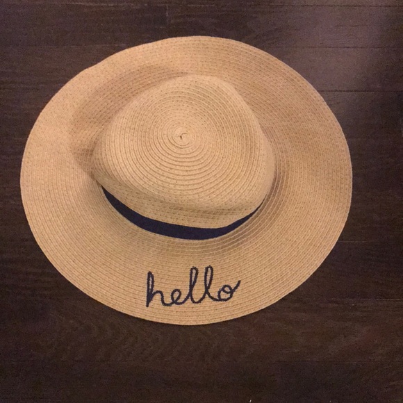 Carter's Other - “hello” Straw Hat